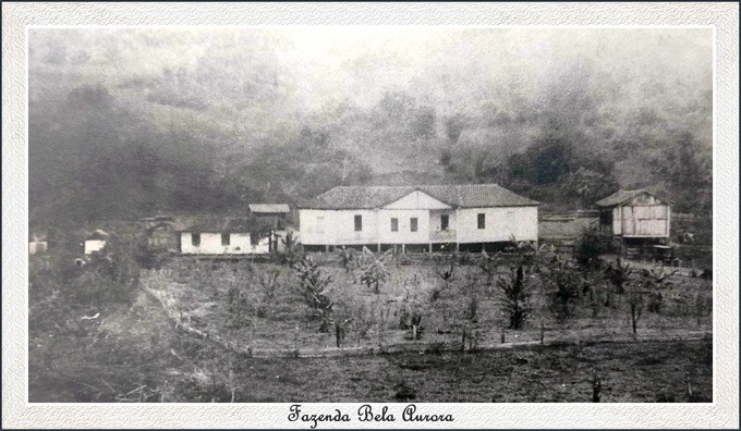 Fazenda Bela Aurora, adquirida por Paulino Rodrigues em 1909.
